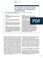 Assessment and treatment of physical health problems among people with schizophrenia