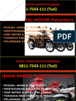 0811-7543-111 (Tsel), Jasa Rental Motor Pekanbaru, Rental Motor Di Pekanbaru