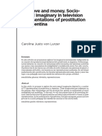 Sex, Love and Money. Socio - Sexual Imaginary in Television Representations of Prostitution in Argentina