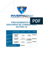 INV-PRO-16 (V4) Procedimiento de Descarga de Combustible