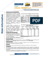 Nota Informativa - Membrillo Al 2018