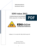 Zbornik Prispevkov EDUvision 2013_splet