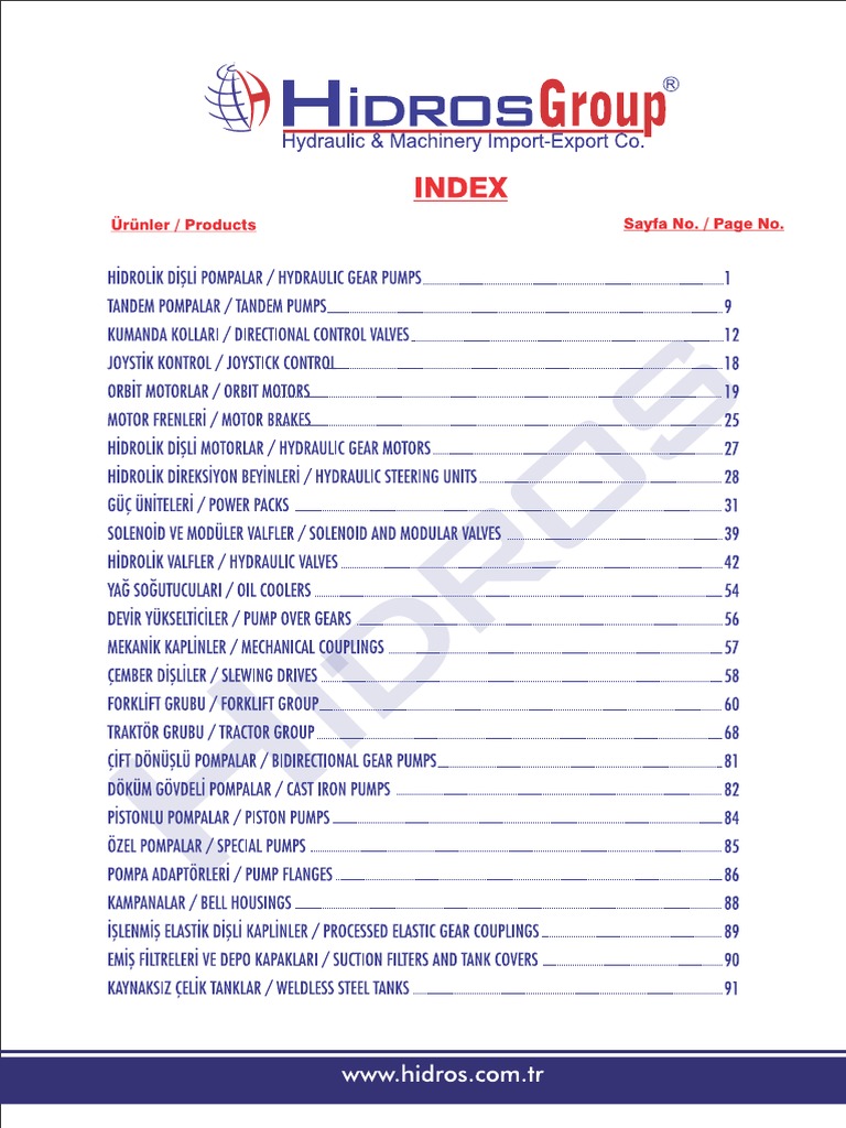Hydraulic Pump Price List Overview PDF Gas Technologies Hydraulic 