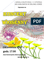 Koncert Wiosenny