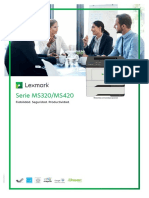 Lexmark MS320 Ms420 Datasheet