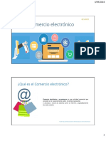 ¿Qué Es El Comercio Electrónico?