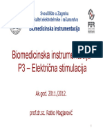 Biomedicinska Instrumentacija El - Stimulacija