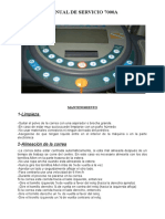 Manual de Servicio (Español)