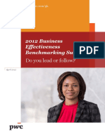 Business Effectiveness Benchmark Survey Ghana