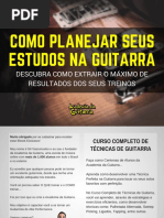 eBook Plano de Estudos Para Guitarra - CCTG