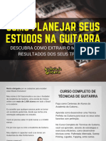 Ebook Plano de Estudos para Guitarra - CCTG