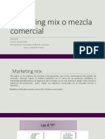 Marketing Mix o Mezcla Comercial
