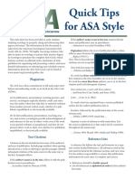 ASA Citation Style Guide