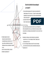 Pirámide Pentagonal Seccionada - Homología y Afinidad