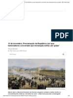 15 de Novembro, Proclamação Da República_ Por Que Historiadores Concordam Que Monarquia Sofreu Um 'Golpe' - BBC News Brasil