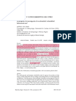 Escobar (2003) Mundos y conocimientos de otro modo, el programa de investigación de modernidad-colonialidad Latinoamericano (4)