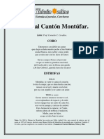 Himno Canton Montufar