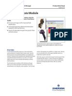 Infrared Analysis Module: AMS Suite: Machinery Health Manager Product Data Sheet