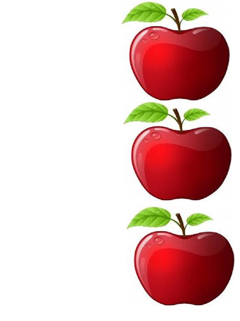 50 Gambar Apel Titik Titik