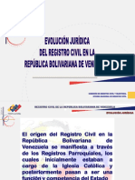 Registro Civil Evolucion Juridica