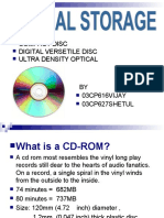 Compact Disc Digital Versetile Disc Ultra Density Optical