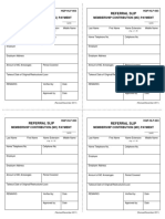 HQP-HLF-003 Referral Slip For MC Payment