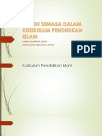 Isu Semasa Dalam Kurikulum Pendidikan Islam