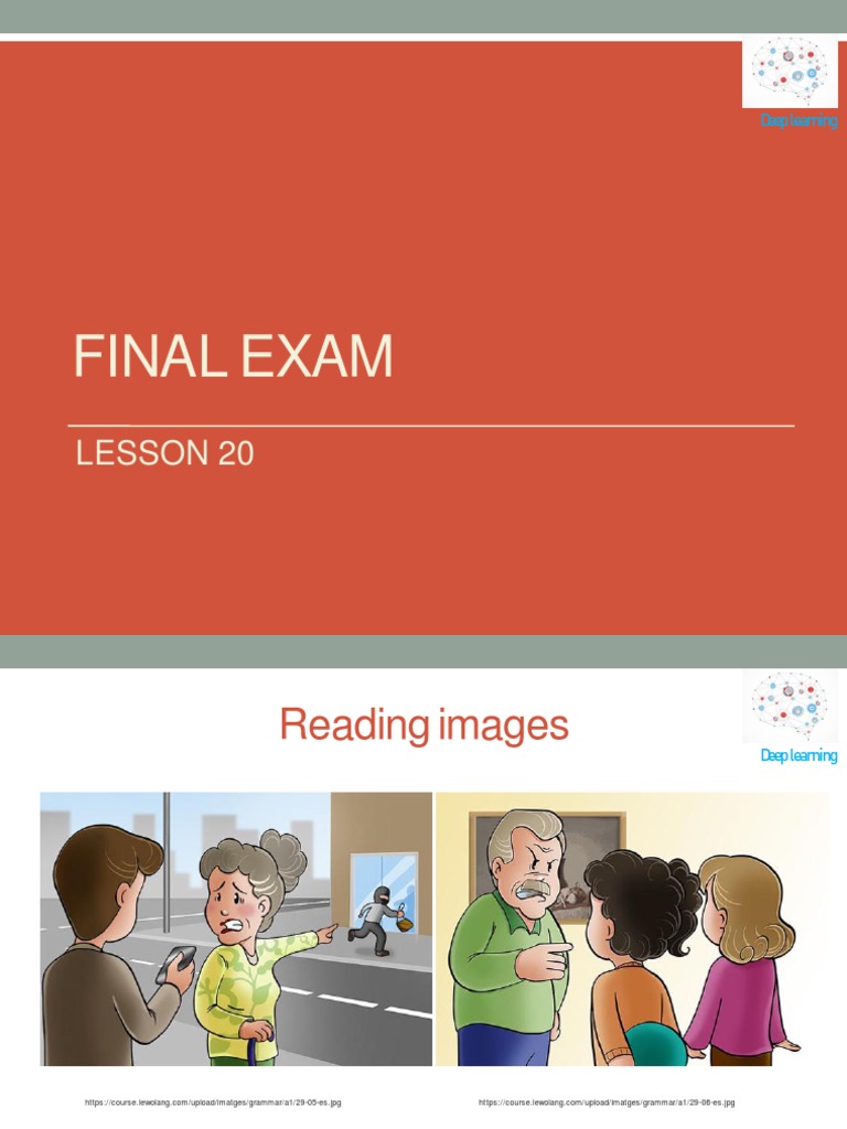 Final Exam PDF Question Learning