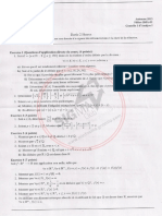 Examens Corrigés Thermo 1 FSA