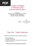 10 Steps To Building A Marketing Plan