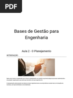 Aula 2 Planejamento