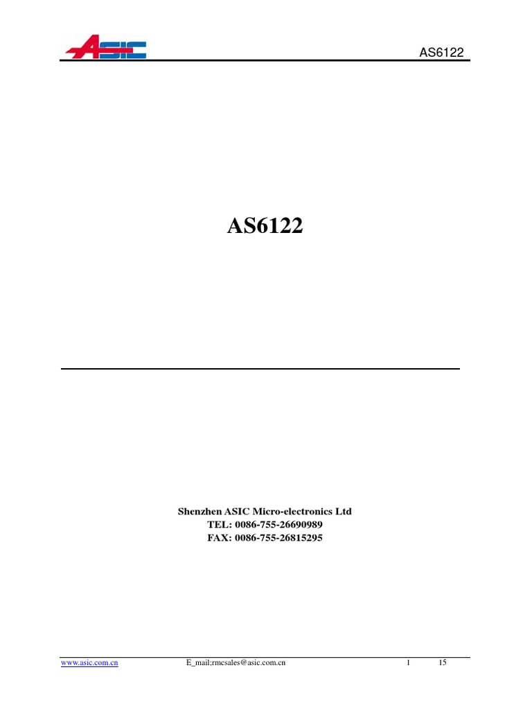 AS6122 | PDF
