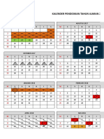 Kalender Pendidikan 2017-2018