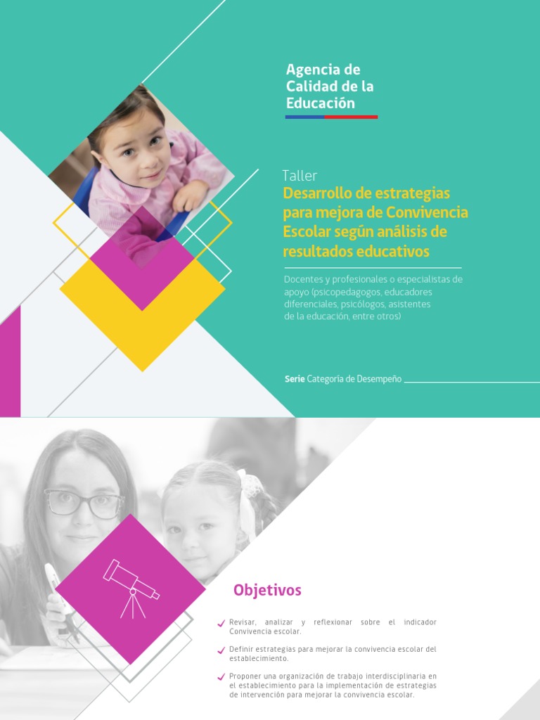 Taller para La Sana Convivencia Escolar | PDF | Salón de clases ...