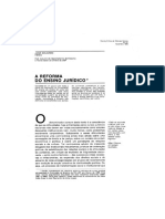 Jose Eduardo Faria - A Reforma Do Ensino Juridico PDF