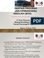 Kebijakan Implementasi Bos