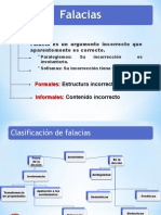 Falacias para El 10 de Noviembre Logica