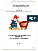 Compendio Comercializacion de Minerales