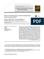 Role of the glycocalyx in fluid management - Small things matter - Best Prac Res Anesth 2014.pdf