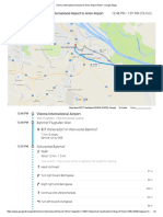 Vienna International Airport to Arion Airport Hotel - Google Maps