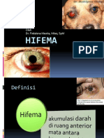 Hyphema (Dr. Firdalena, SPM)