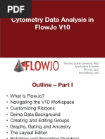 Cytometry Data Analysis in Flowjo V10: Timothy Quinn Crawford, PHD Application Scientist Flowjo, LLC