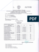 Academic Calendars B.Tech and B.Pharm For 2018 19 Academic Year PDF