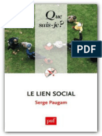 Le Lien Social - Paugam Serge PDF