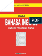 Modul Bahasa Inggris Untuk Perguruan Tinggi