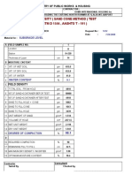 Field Density (Sand Cone Method) Test (ASTM D 1556, AASHTO T - 191)