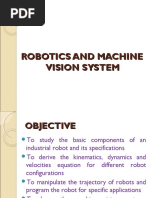 Robotics and Machine Vision System