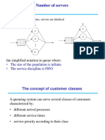 Number of Servers: The Simplified Notation in Queue Where