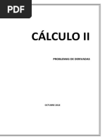 Problemas de Cálculo II