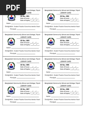 Library Card